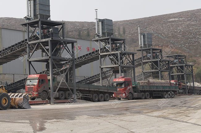 石子廠自動裝車系統 石子廠自動裝車系統