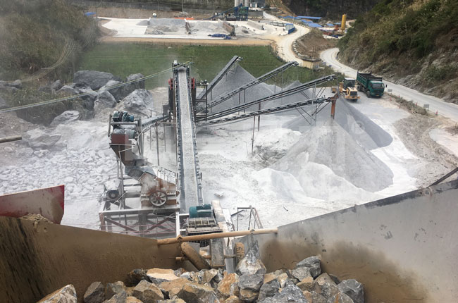 廣西南寧年產(chǎn)50萬噸石料生產(chǎn)線
