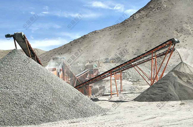 時產(chǎn)150噸機制砂生產(chǎn)線設備配置