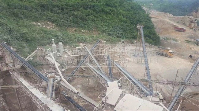 鼎力石料生產(chǎn)線