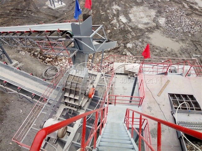 錘式破碎機(jī)安裝圖