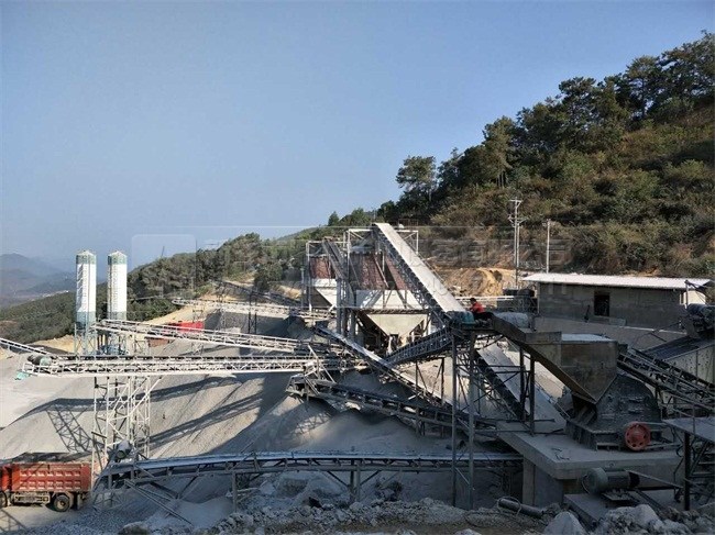 頁(yè)巖石料破碎機(jī)生產(chǎn)線