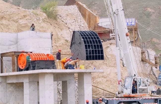 石頭破碎機售后安裝