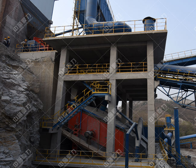 安陽中聯水泥時產1500噸骨料生產線 安陽中聯水泥時產1500噸骨料生產線