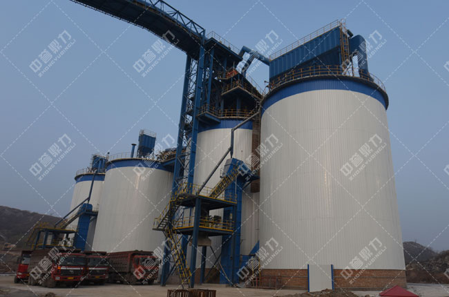 安陽中聯水泥時產1500噸骨料生產成品密封 安陽中聯水泥時產1500噸骨料生產成品密封