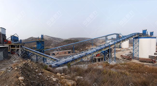 安陽中聯水泥時產1500噸骨料生產線 安陽中聯水泥時產1500噸骨料生產線