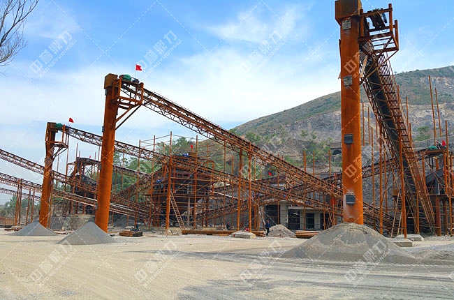 時產600噸石料生產線