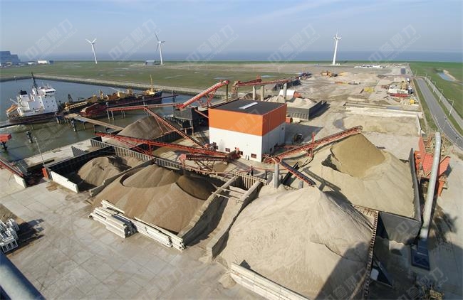 配圖:機制砂生產線