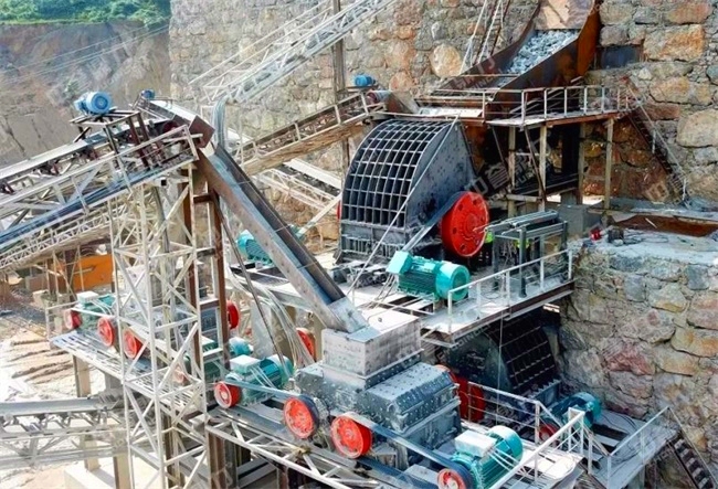 生產(chǎn)線的破碎和制砂設(shè)備