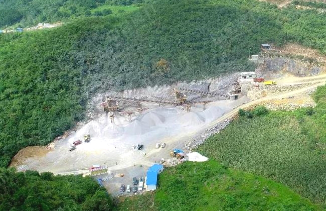 骨料生產(chǎn)線