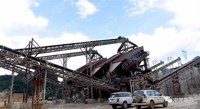 砂石生產線上的篩分系統