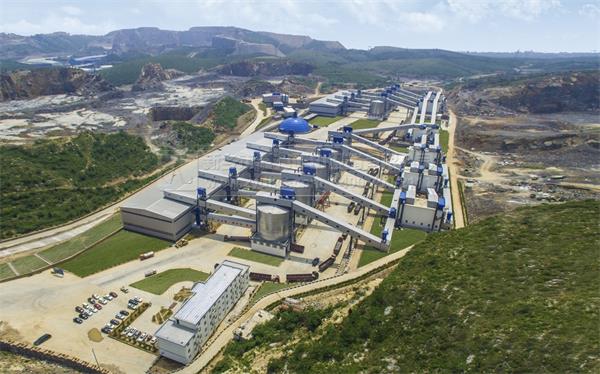 綠色礦山生產線