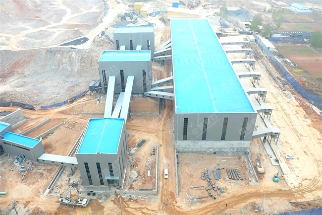 石子生產(chǎn)各環(huán)節(jié)進(jìn)行密閉