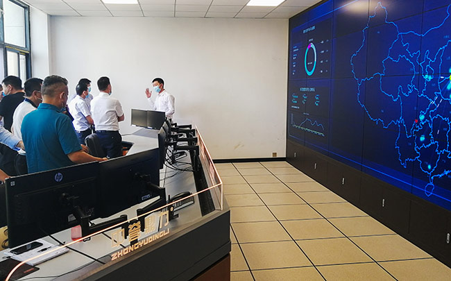 湖北省赤壁市導參觀中譽鼎力礦山管理云數(shù)據(jù)