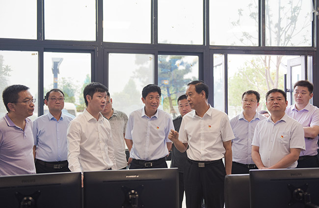 滎陽市導一行蒞臨中譽鼎力