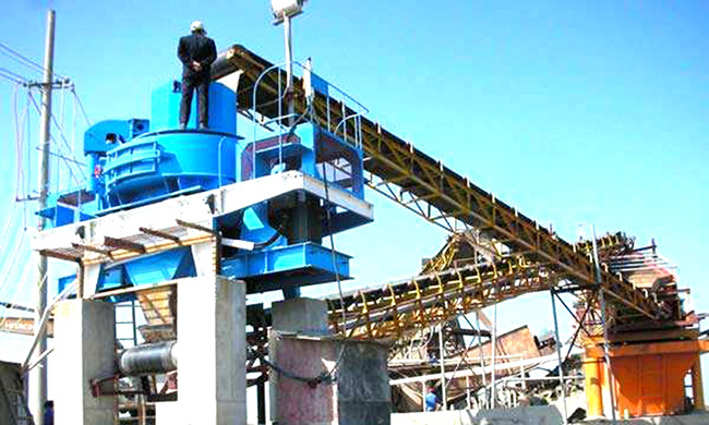 立軸制砂機(jī)加工工藝